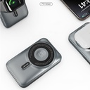 Lenyes PW1006D Dijital LED Ekranlı Standlı Wireless Powerbank 15W 10000mAh - 1