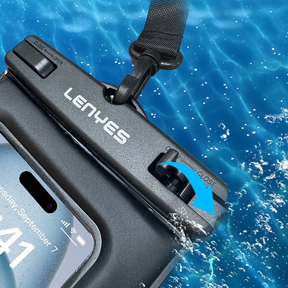 Lenyes WB2002 IP68 Sertifikalı Universal Su Geçirmez 6.7 inç Kılıf - 5