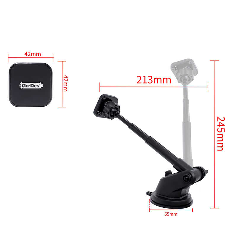 Go Des GD-HD638 Magnetik Araç Telefon Tutucu - 5