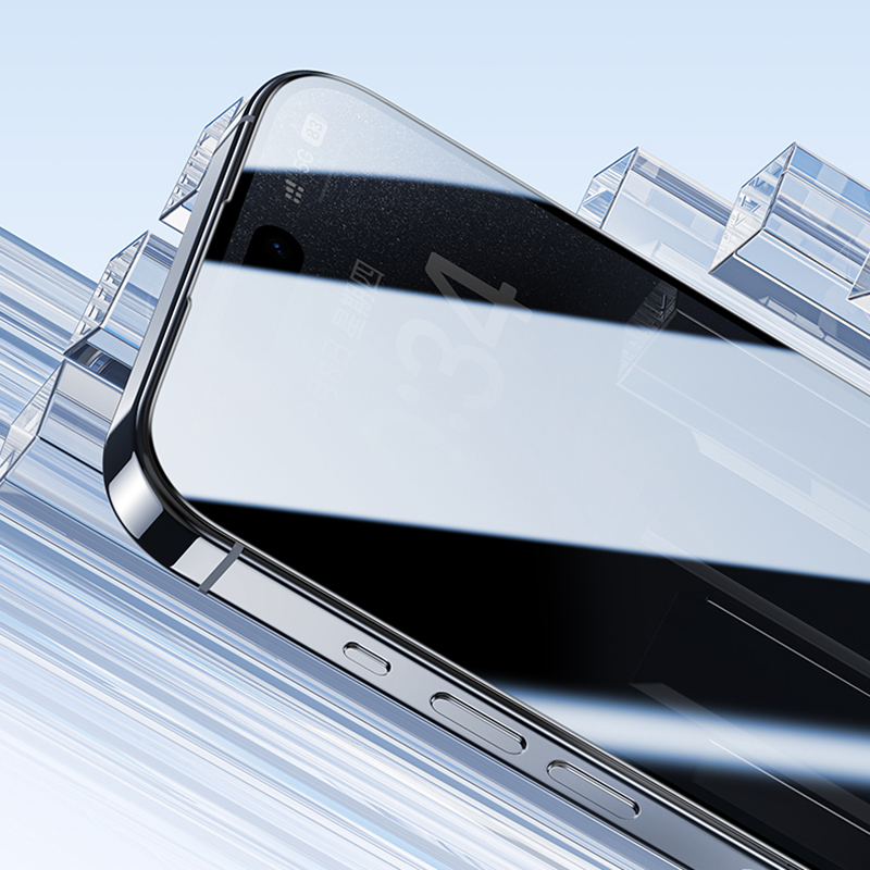 Apple iPhone 16 Pro Uyumlu Benks Ultra İnce Kenarlı Ekran Koruyucu + Kolay Uygulama Aparatlı - 3