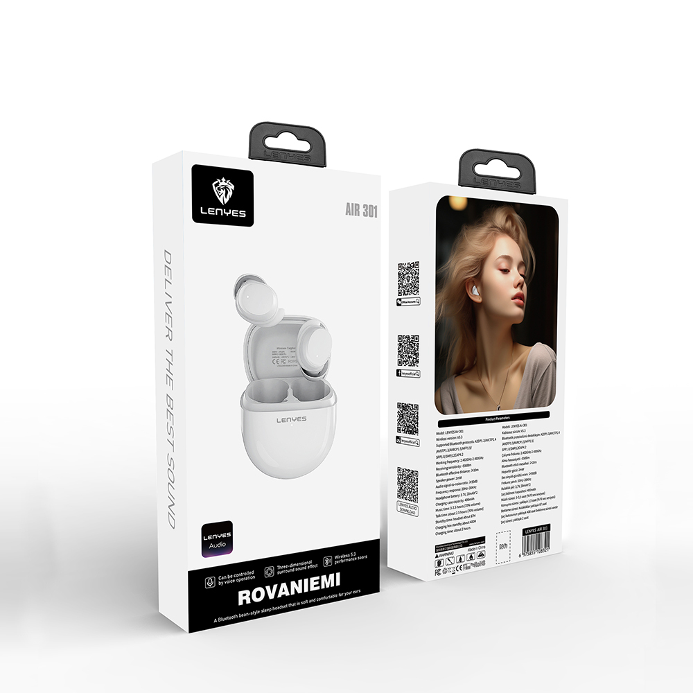 Lenyes Air 301 ACS Panoramic Surround Sound Kulak İçi Bluetooth v5.3 Kulaklık - 10