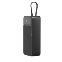 Lenyes PX355D Dijital LED Ekranlı Type-C ve Lightning Kablolu Powerbank 22.5W 30.000mAh - 4