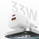 Wiwu Wi-G017 Cube Serisi Type-C PD & USB-A GaN Tech PD Hızlı Şarj Özellikli Mini Şarj Başlığı 33W - 4