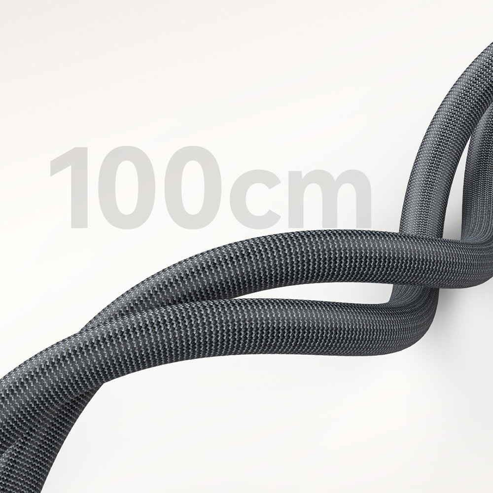 Recci RS45CC Type-C to Type-C PD 100W Örgü Tasarımlı Hızlı Şarj Özellikli Data ve Şarj Kablosu 1M - 6