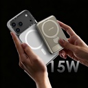 Lenyes PW1012D PD 20W Dijital LED Göstergeli 360 Derece Dönebilen Standlı Kablosuz Şarj Özellikli Wireless Powerbank 15W 10000mAh - 5