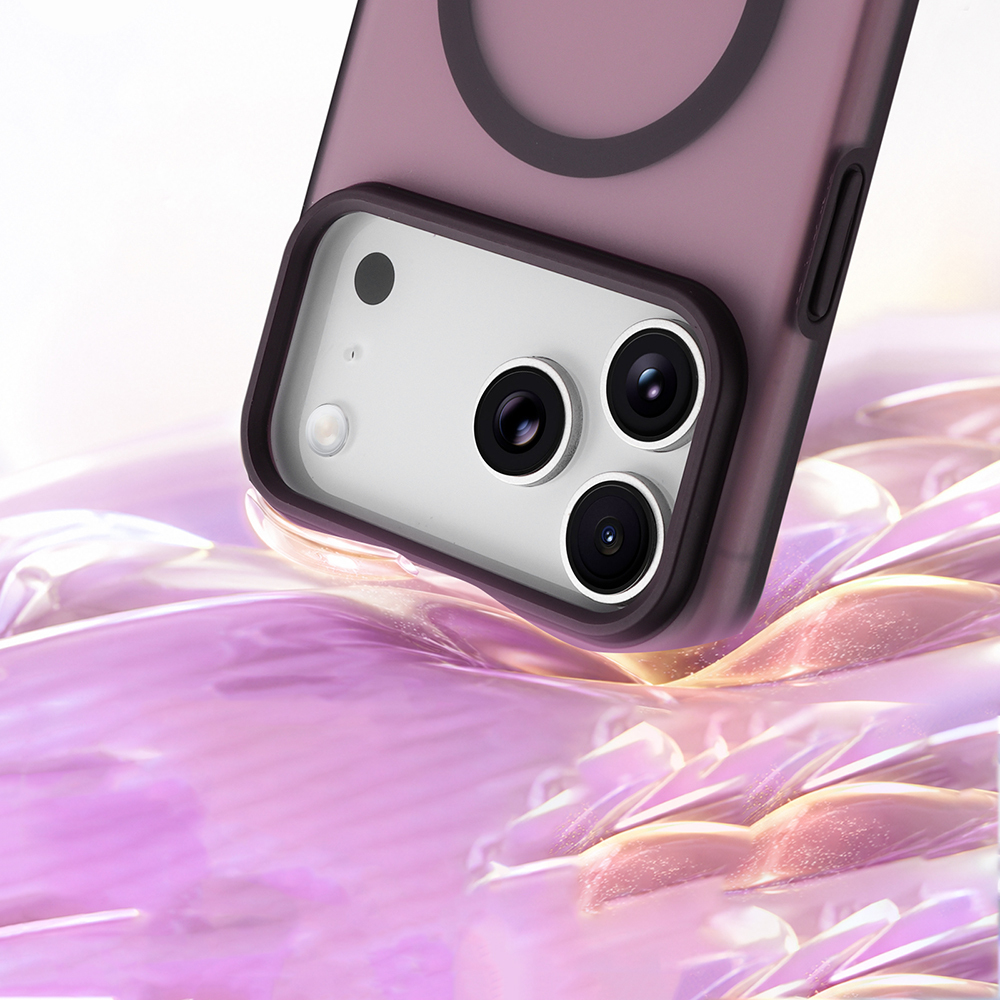 Apple iPhone 17 Pro Max Uyumlu Kılıf M-safe Şarj Özellikli Zore Kuin Kapak - 1