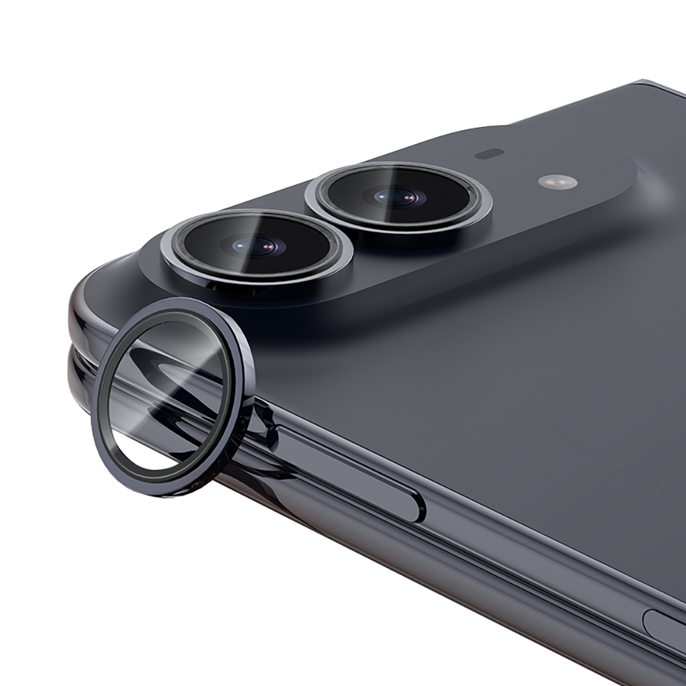 Apple iPhone Duo Benks OmniWarrior Kamera Lens Koruyucu + Kolay Uygulama Aparatlı - 2