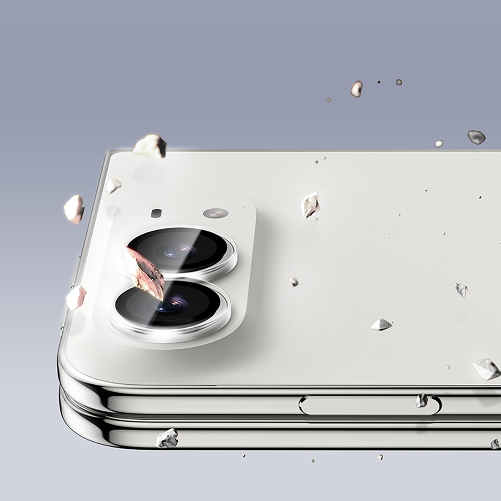 Apple iPhone Duo Benks OmniWarrior Kamera Lens Koruyucu + Kolay Uygulama Aparatlı - 8