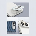 Apple iPhone Duo Benks OmniWarrior Kamera Lens Koruyucu + Kolay Uygulama Aparatlı - 9