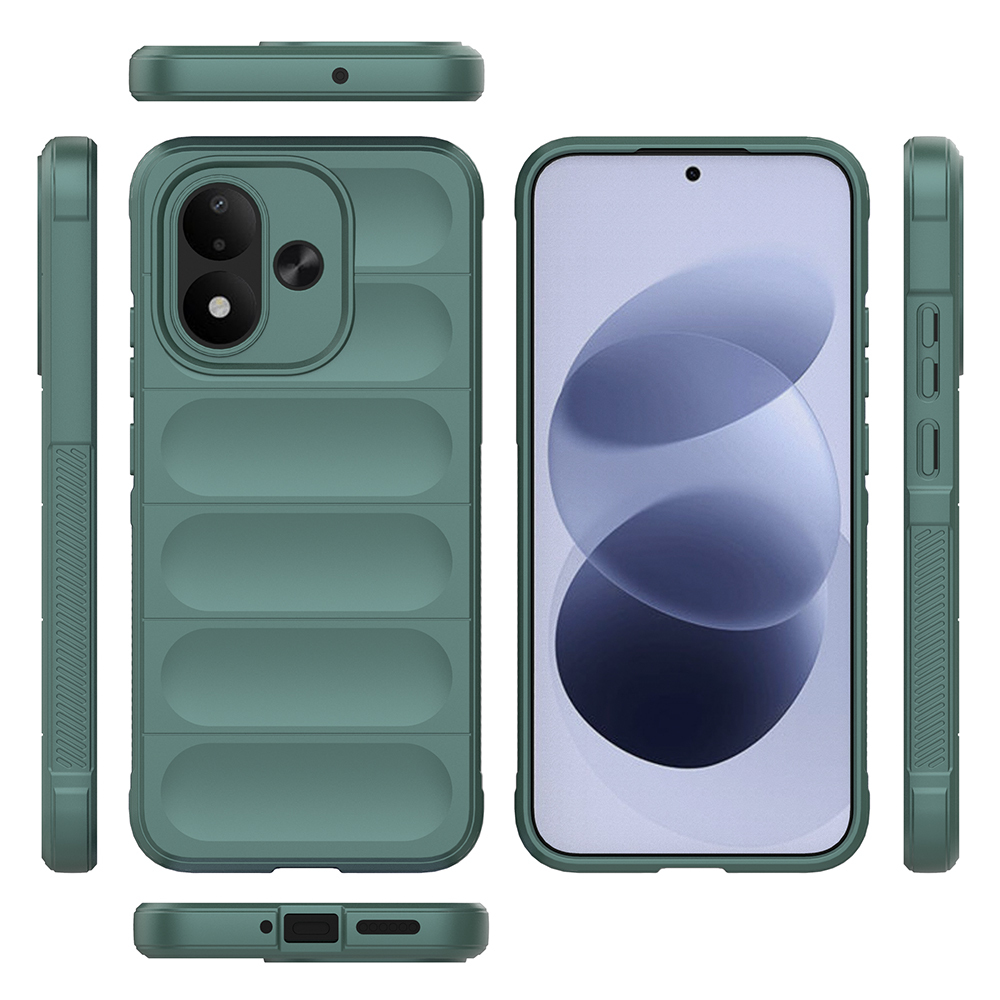 Xiaomi Redmi Note 17 Kılıf Esnek TPU Oyuklu Arka Yüzey Tasarımlı Zore Etnik Silikon Kapak - 4