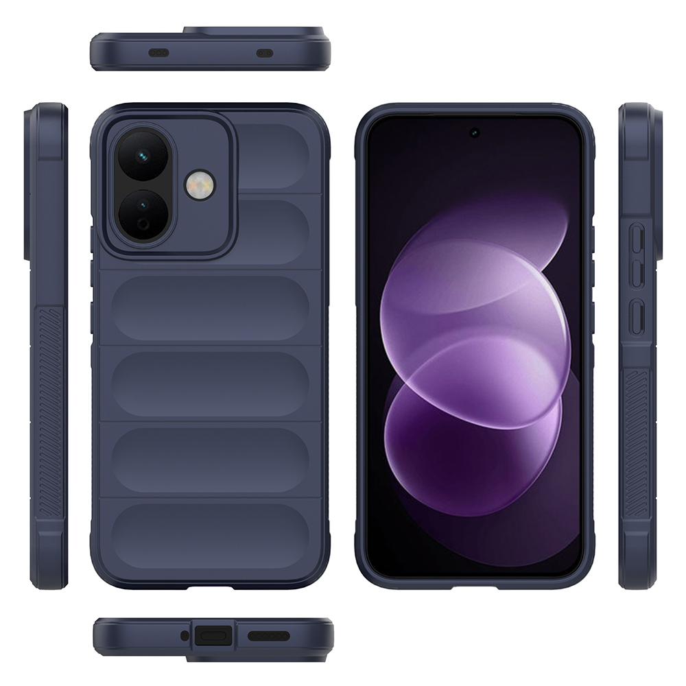 Xiaomi Redmi Note 17 Pro Kılıf Esnek TPU Oyuklu Arka Yüzey Tasarımlı Zore Etnik Silikon Kapak - 5