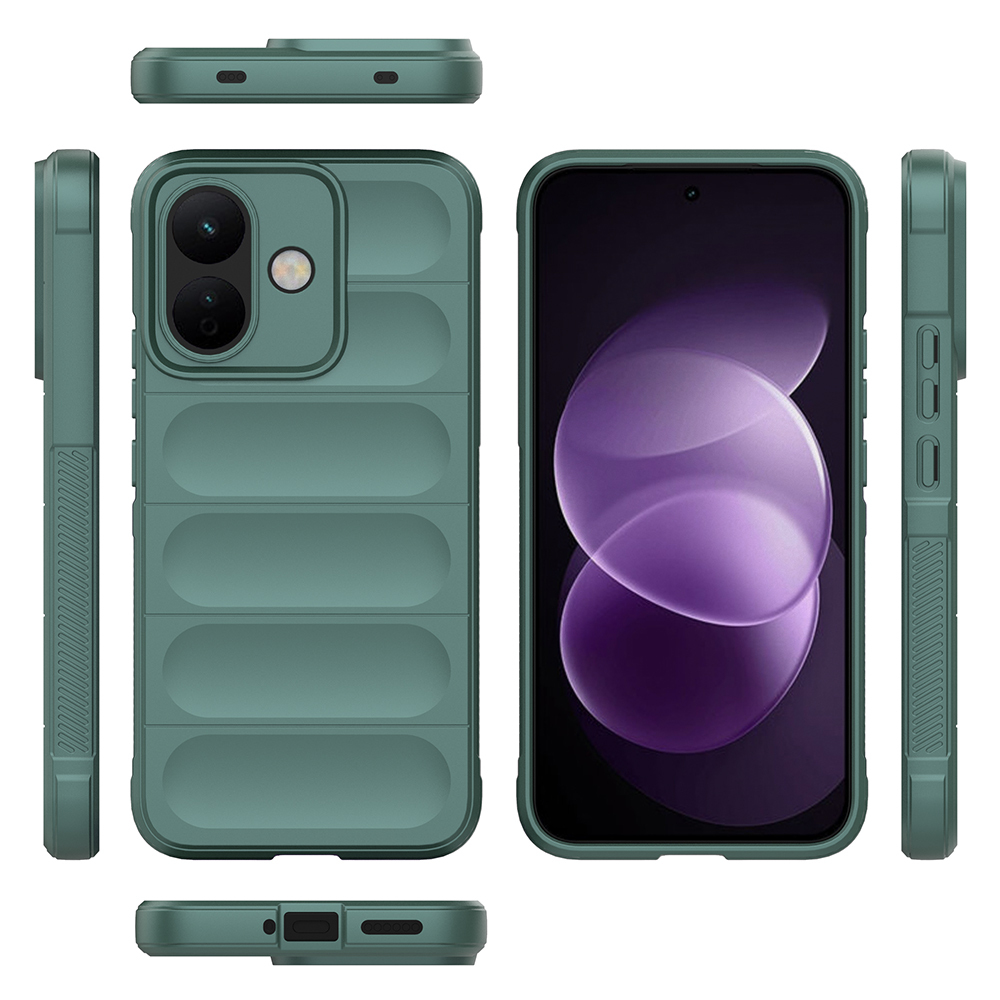 Xiaomi Redmi Note 17 Pro Kılıf Esnek TPU Oyuklu Arka Yüzey Tasarımlı Zore Etnik Silikon Kapak - 6