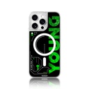 Apple iPhone 16 Pro Max Uyumlu Kılıf Magsafe Şarj Özellikli Airbagli Çift Katmanlı Youngkit Future Streamer Serisi Kapak - 6