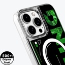 Apple iPhone 16 Pro Max Uyumlu Kılıf Magsafe Şarj Özellikli Airbagli Çift Katmanlı Youngkit Future Streamer Serisi Kapak - 10