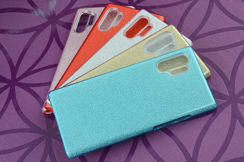 Samsung Galaxy Note 10 Plus Uyumlu Kılıf Zore Shining Silikon - 3