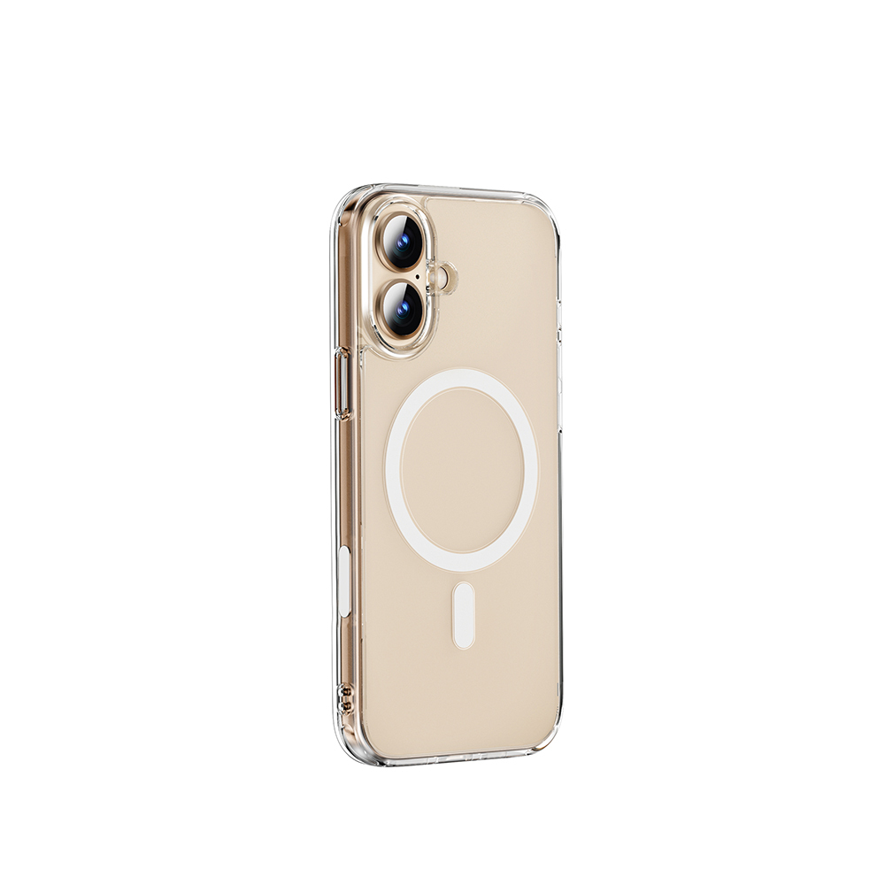 Apple iPhone 16 Uyumlu Kılıf Wiwu MCC-102 Magnetic Crystal Sert PC Kapak - 2