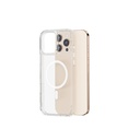 Apple iPhone 16 Pro Uyumlu Kılıf Wiwu MCC-102 Magnetic Crystal Sert PC Kapak - 3