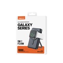 Recci RPB-W27 Galaxy Serisi Dijital LED Göstergeli Kablosuz Şarj Özellikli Type-C ve Lightning Kablolu Powerbank 20W 10.000mAh - 5