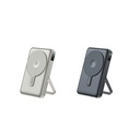Recci RPB-W27 Galaxy Serisi Dijital LED Göstergeli Kablosuz Şarj Özellikli Type-C ve Lightning Kablolu Powerbank 20W 10.000mAh - 6