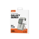 Recci RPB-W27 Galaxy Serisi Dijital LED Göstergeli Kablosuz Şarj Özellikli Type-C ve Lightning Kablolu Powerbank 20W 10.000mAh - 12
