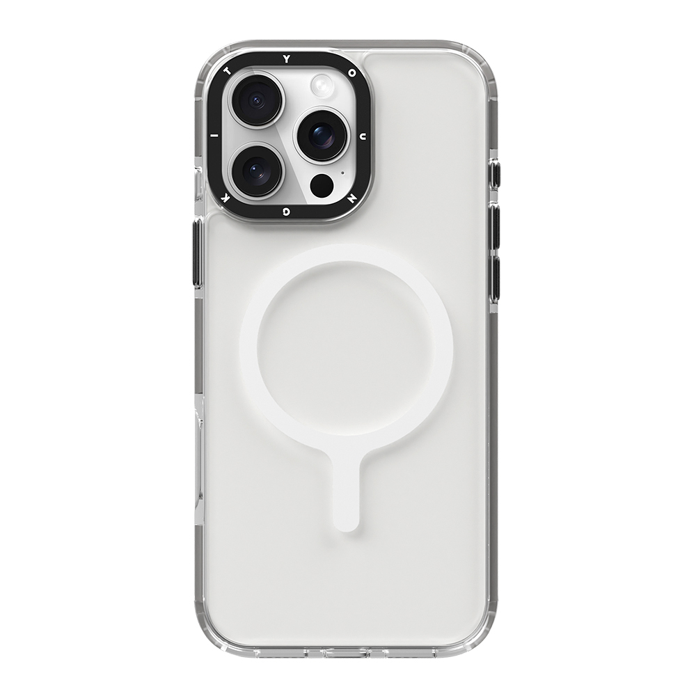 Apple iPhone 16 Pro Uyumlu Kılıf Magsafe Şarj Özellikli YoungKit Crystal Color Serisi Kapak - 3