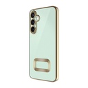 Samsung Galaxy A16 Uyumlu Kılıf Kamera Korumalı Logo Gösteren Zore Omega Kapak - 3