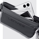 Lenyes LB564 Dreamer Waist Serisi Su Geçirmez Deri Tasarımlı Bel Çantası - 4