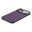 Apple iPhone 17 Pro Uyumlu Kılıf M-Safe Şarj Özellikli PU Zore Paris Trexo Sert PC Kapak - 3