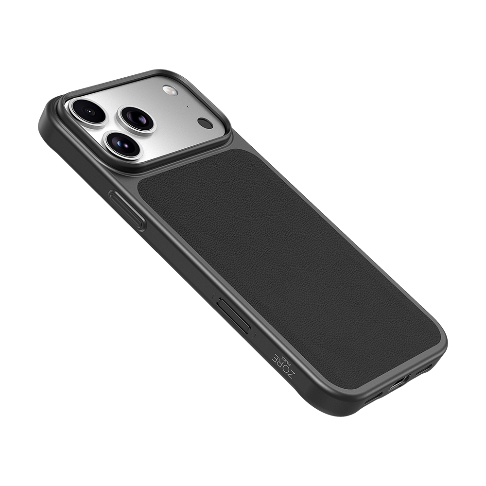 Apple iPhone 17 Pro Uyumlu Kılıf M-Safe Şarj Özellikli PU Zore Paris Trexo Sert PC Kapak - 2