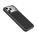 Apple iPhone 17 Pro Uyumlu Kılıf M-Safe Şarj Özellikli PU Zore Paris Trexo Sert PC Kapak - 2