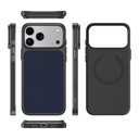 Apple iPhone 17 Pro Max Uyumlu Kılıf M-Safe Şarj Özellikli PU Zore Paris Trexo Sert PC Kapak - 6
