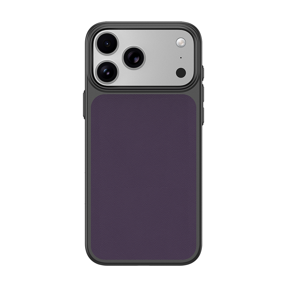 Apple iPhone 17 Pro Max Uyumlu Kılıf M-Safe Şarj Özellikli PU Zore Paris Trexo Sert PC Kapak - 5