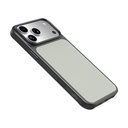 Apple iPhone 17 Pro Max Uyumlu Kılıf M-Safe Şarj Özellikli PU Zore Paris Trexo Sert PC Kapak - 2