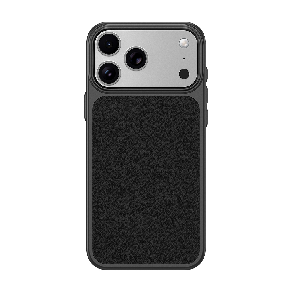 Apple iPhone 17 Pro Max Uyumlu Kılıf M-Safe Şarj Özellikli PU Zore Paris Trexo Sert PC Kapak - 1
