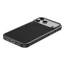 Apple iPhone 17 Pro Max Uyumlu Kılıf M-Safe Şarj Özellikli PU Zore Paris Trexo Sert PC Kapak - 2