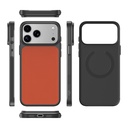 Apple iPhone 17 Pro Max Uyumlu Kılıf M-Safe Şarj Özellikli PU Zore Paris Trexo Sert PC Kapak - 6
