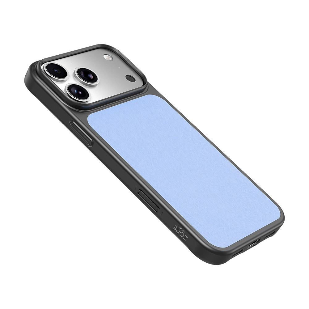Apple iPhone 17 Pro Max Uyumlu Kılıf M-Safe Şarj Özellikli PU Zore Paris Trexo Sert PC Kapak - 2