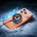 Lenyes LPC203 RGB Işıklı Alüminyum Telefon Soğutucu Fan - 1
