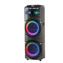 Zore GD-2016 Dijital LED Göstergeli FM Radyolu Mikrofonlu RGB TWS Çift 12 inç Stereo Bass Kablosuz Karaoke Hoparlör - 2