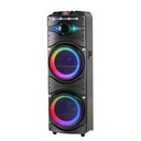 Zore GD-2016 Dijital LED Göstergeli FM Radyolu Mikrofonlu RGB TWS Çift 12 inç Stereo Bass Kablosuz Karaoke Hoparlör - 5