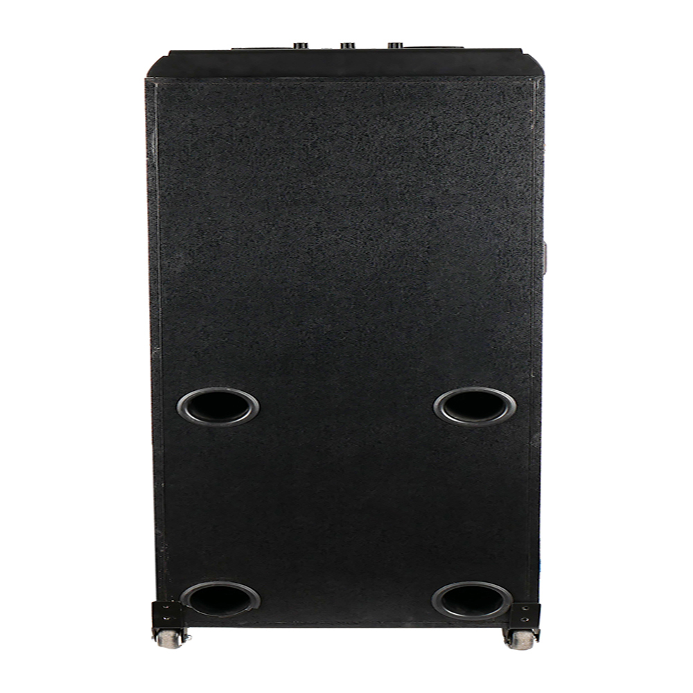 Zore GD-2016 Dijital LED Göstergeli FM Radyolu Mikrofonlu RGB TWS Çift 12 inç Stereo Bass Kablosuz Karaoke Hoparlör - 9