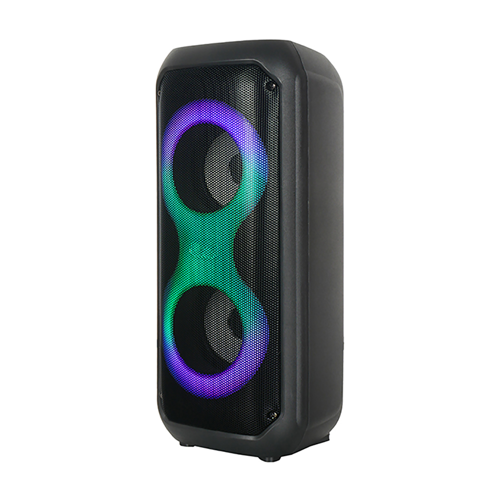 Zore GD-2413 FM Radyolu RGB TWS Çift 4 inç Stereo Bass Kablosuz Hoparlör - 2