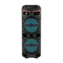 Zore GD-2809 Dijital LED Göstergeli FM Radyolu Mikrofonlu RGB TWS Çift 8 inç Stereo Bass Kablosuz Karaoke Hoparlör - 2