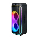 Zore GD-2606 Dijital LED Göstergeli FM Radyolu Mikrofonlu RGB TWS Çift 6.5 inç Stereo Bass Kablosuz Karaoke Hoparlör - 1