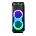 Zore GD-2606 Dijital LED Göstergeli FM Radyolu Mikrofonlu RGB TWS Çift 6.5 inç Stereo Bass Kablosuz Karaoke Hoparlör - 3
