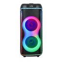 Zore GD-2606 Dijital LED Göstergeli FM Radyolu Mikrofonlu RGB TWS Çift 6.5 inç Stereo Bass Kablosuz Karaoke Hoparlör - 4
