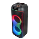 Zore GD-2606 Dijital LED Göstergeli FM Radyolu Mikrofonlu RGB TWS Çift 6.5 inç Stereo Bass Kablosuz Karaoke Hoparlör - 6