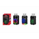 Zore GD-692 FM Radyolu Mikrofonlu RGB TWS 6.5 inç Stereo Bass Kablosuz Karaoke Hoparlör - 6