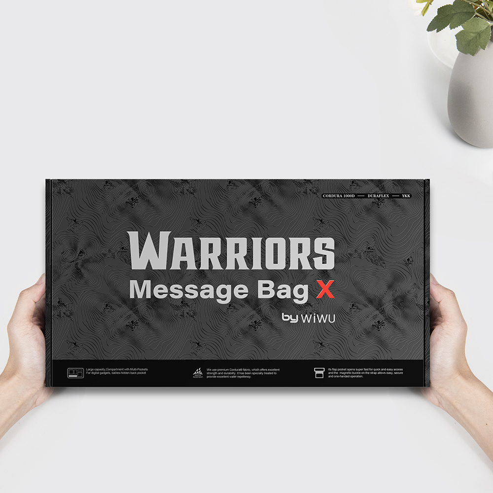 Wiwu Space Exploration Message Bag X Dupont Cordura 1000D Naylon Kumaş Çapraz Vücut Çantası - 8