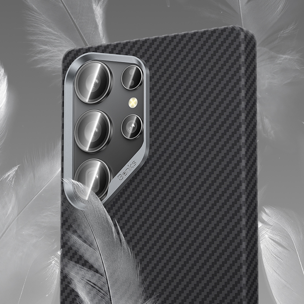 Samsung Galaxy S25 Uyumlu Ultra Kılıf Benks Magsafe Şarj Özellikli Magnetik ArmorAir 600D Kevlar Fiber Kapak - 6